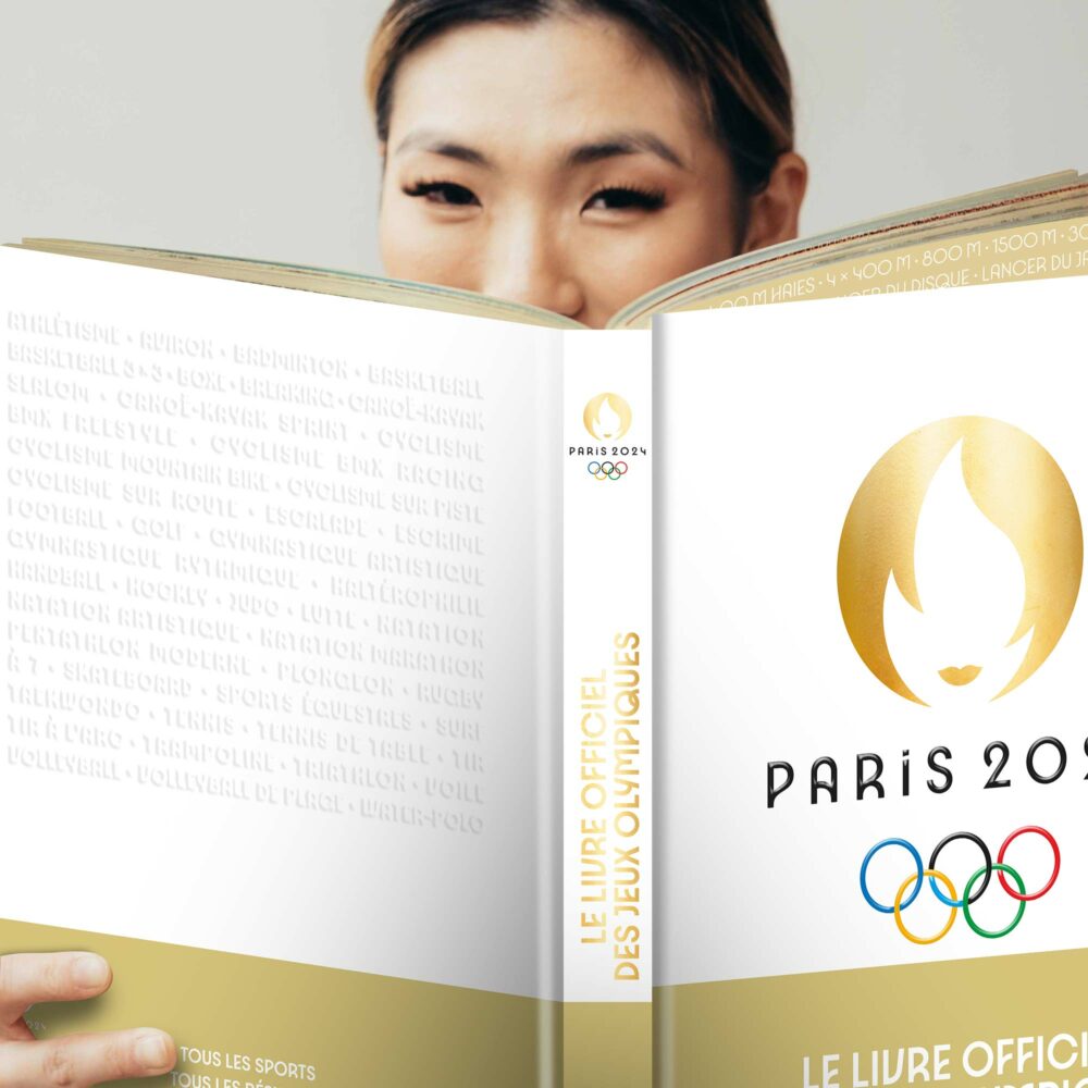 Le livre officiel des jeux Olympiques Paris2024